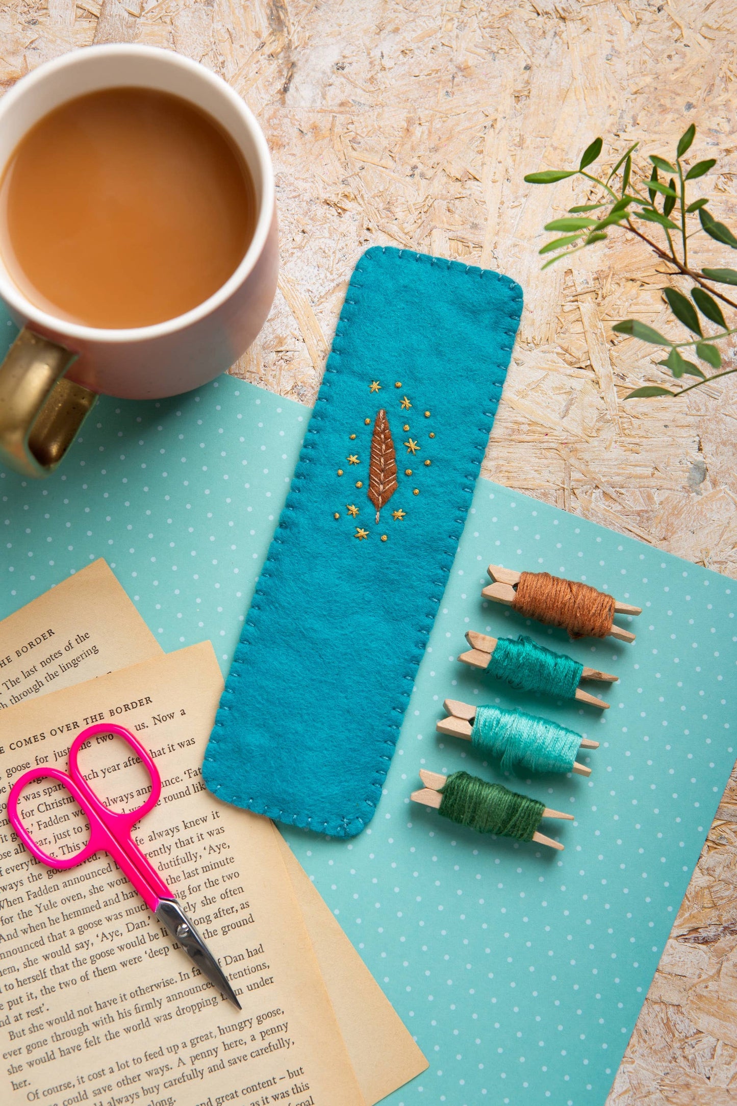 Owl Bookmark Felt Craft Kit | Beginner Craft Kit for Adults