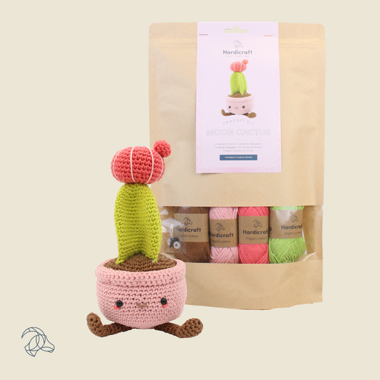 DIY Crochet Kit - Moon Cactus