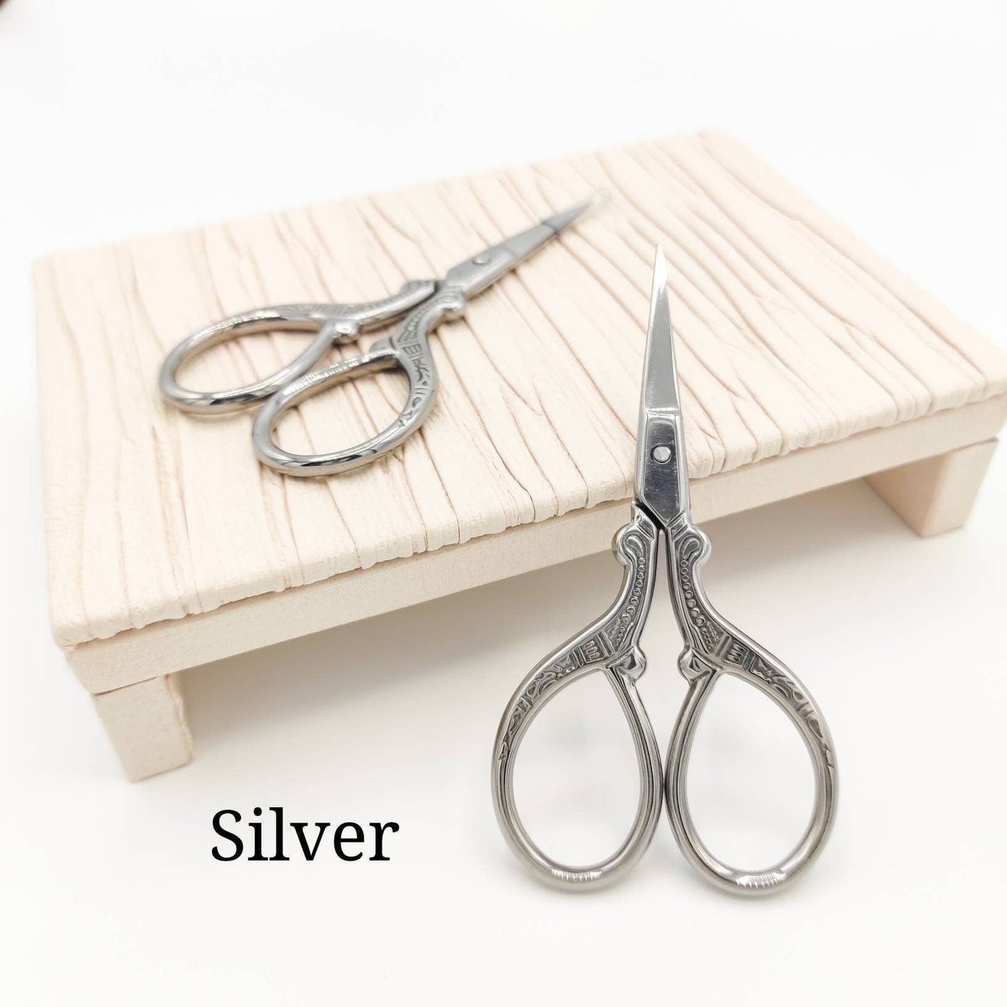 Pattern Stainless Steel Stylish scissors
