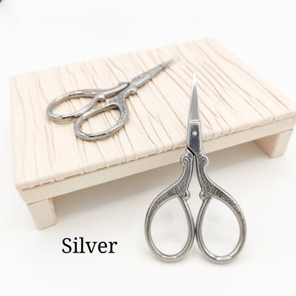 Pattern Stainless Steel Stylish scissors