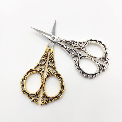 Ornate Pattern Vintage Style scissors