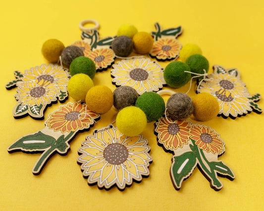 DIY Craft Kit - Sunflower Theme Garland