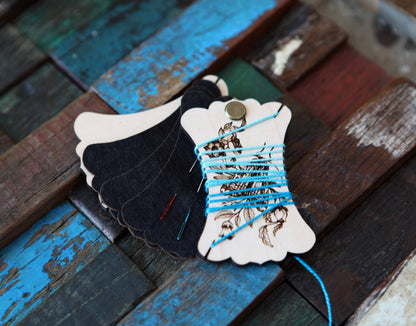Moth Needle Minder for Sewing & Embroidery Crafts