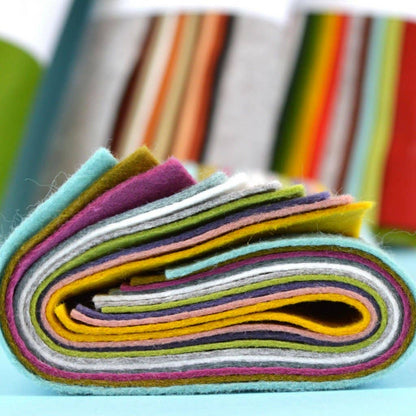 Felt Bundle of 10 Sheets - 10 themes