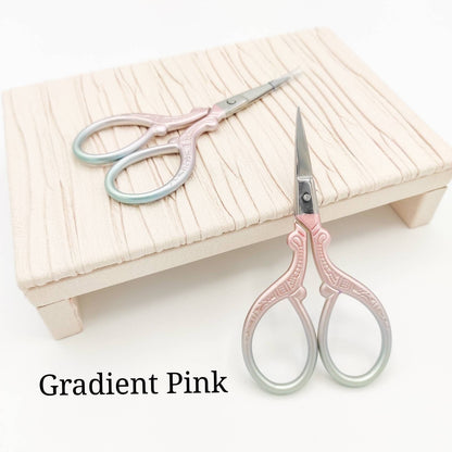Pattern Stainless Steel Stylish scissors