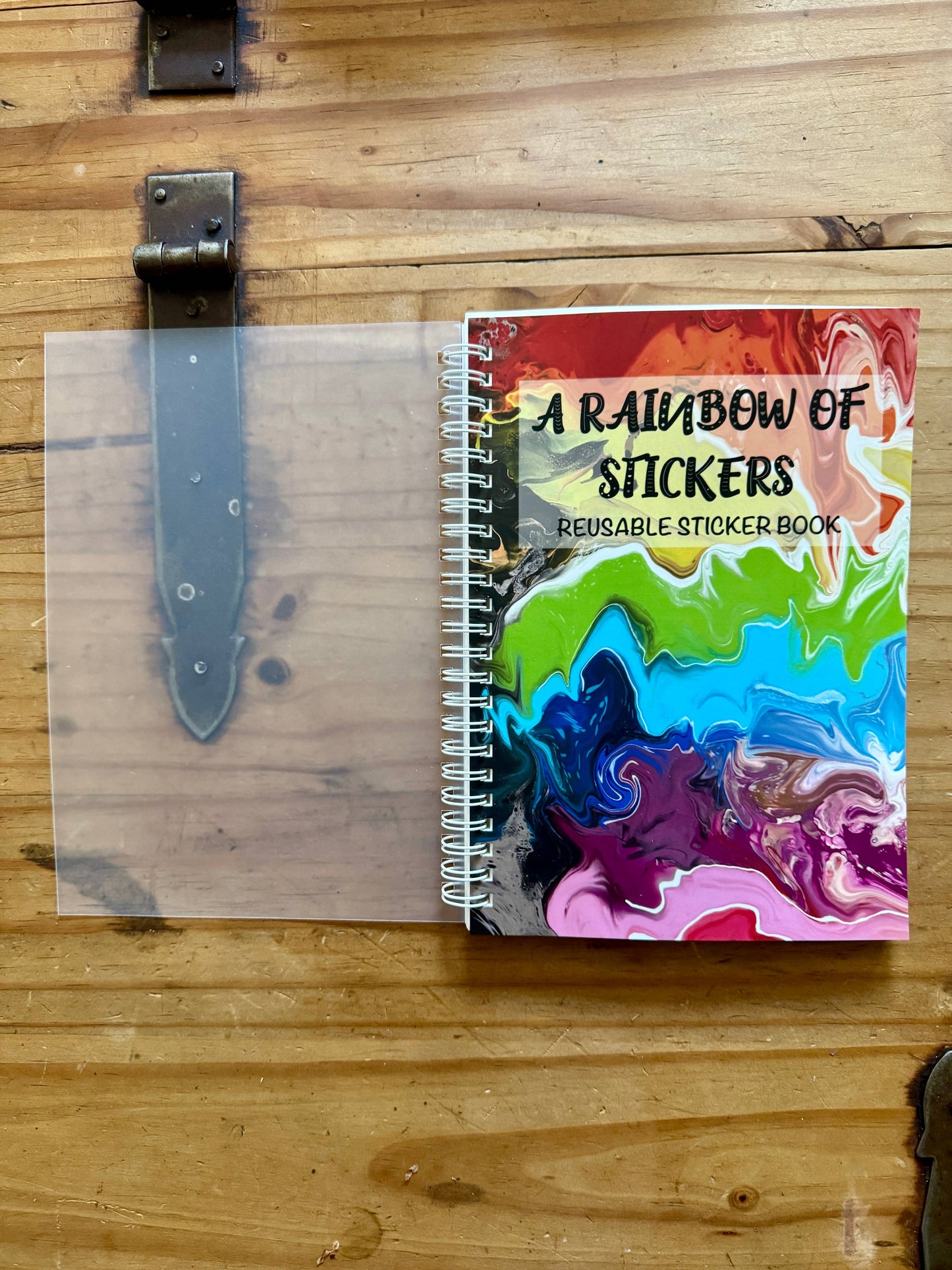 Rainbow Reusable Sticker Book