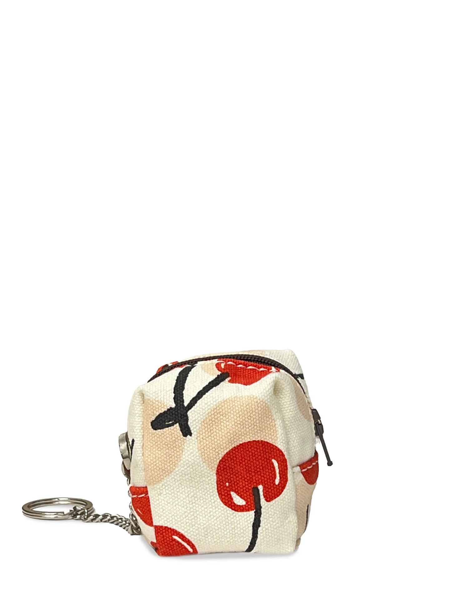 *NEW* Mini Cube Key Ring, Cherries