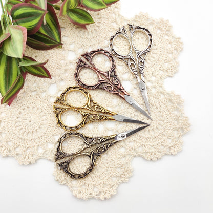 Ornate Pattern Vintage Style scissors