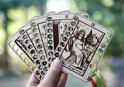 High Priestess Tarot Card  Floss Holder