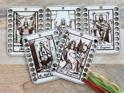 High Priestess Tarot Card  Floss Holder
