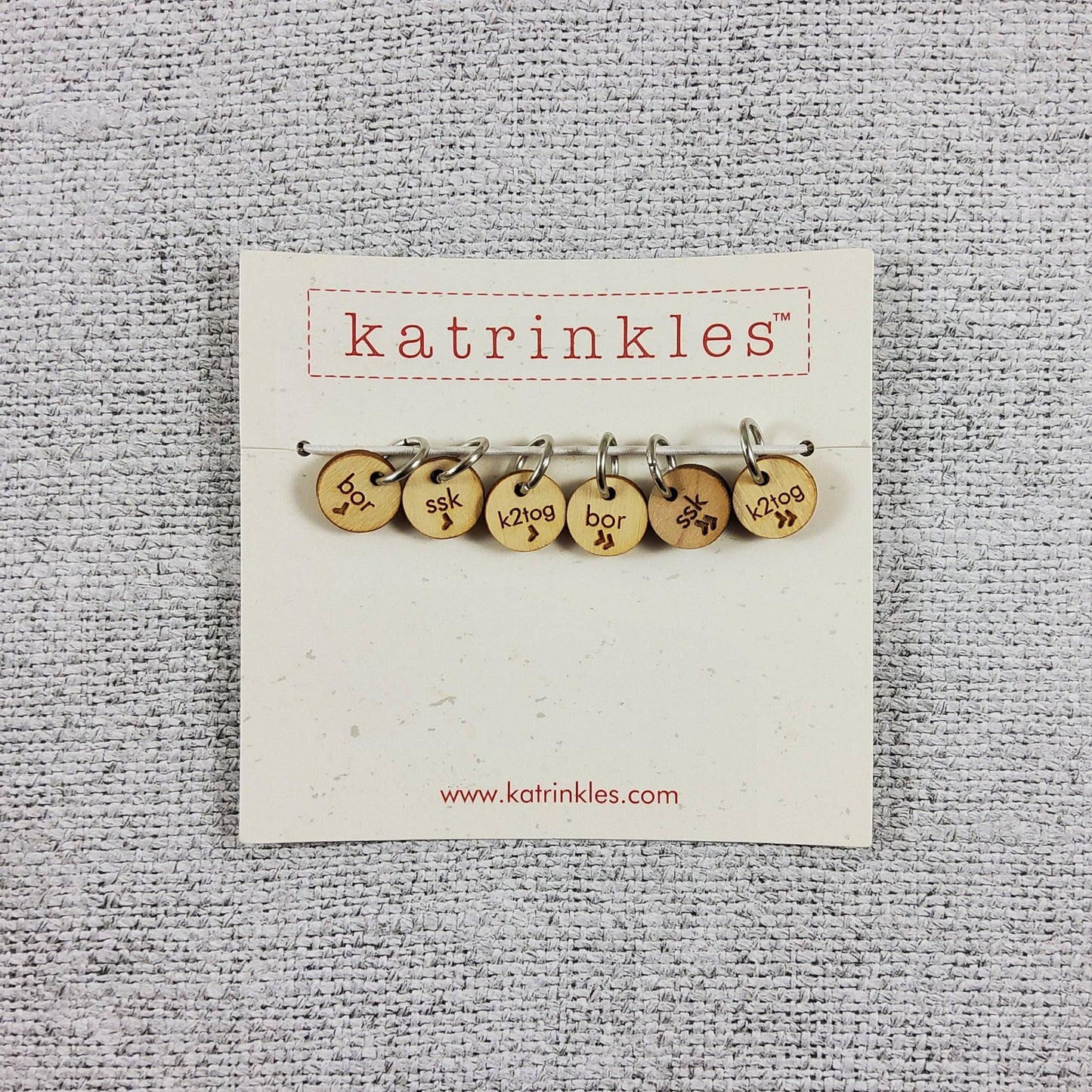 Sock Instruction Stitch Marker Set