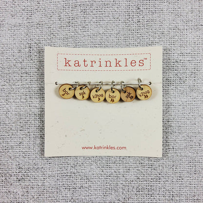 Sock Instruction Stitch Marker Set