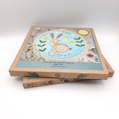 Wild Hare Appliqué Hoop Craft Kit
