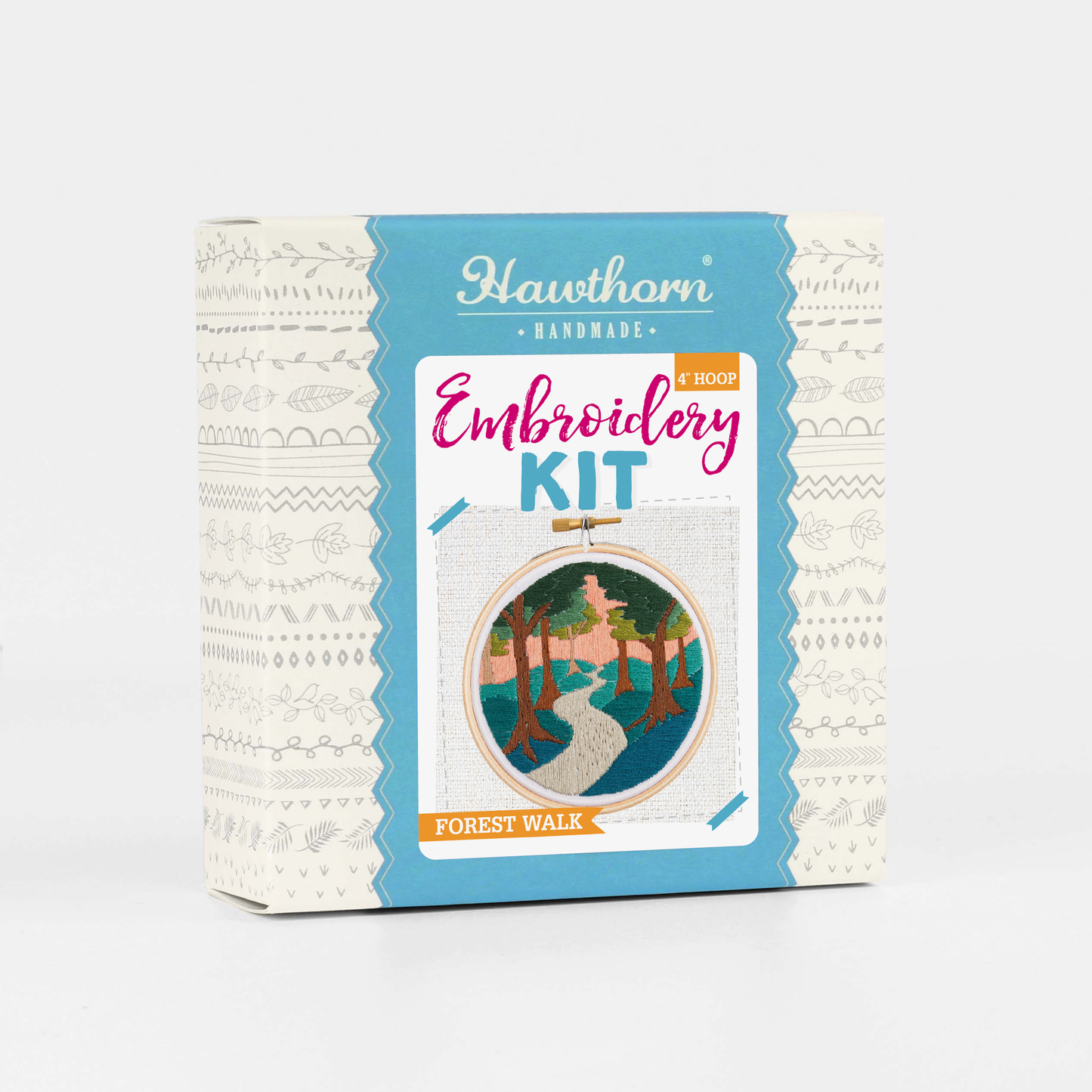 Forest Walk Mini Embroidery Kit | Beginner Craft Kit