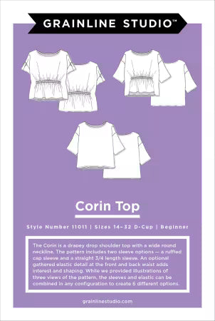 Corin Top Sewing Pattern