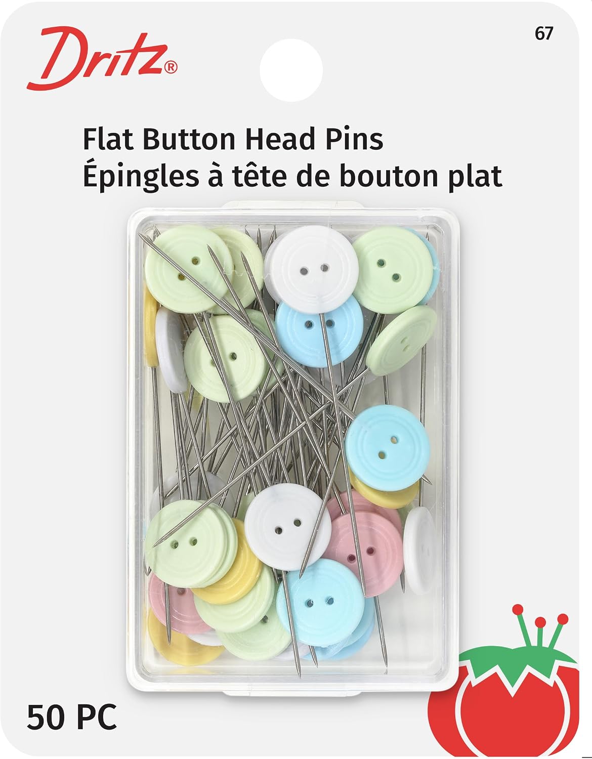 Flat head Button Pins