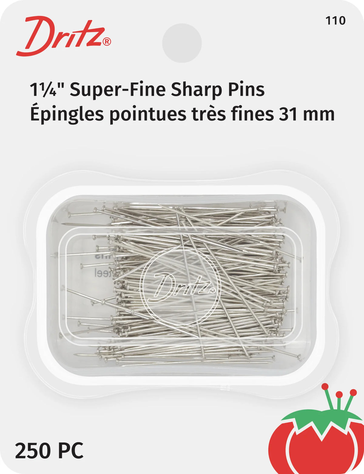 Dritz Super Fine 1.25in Sharp Pins