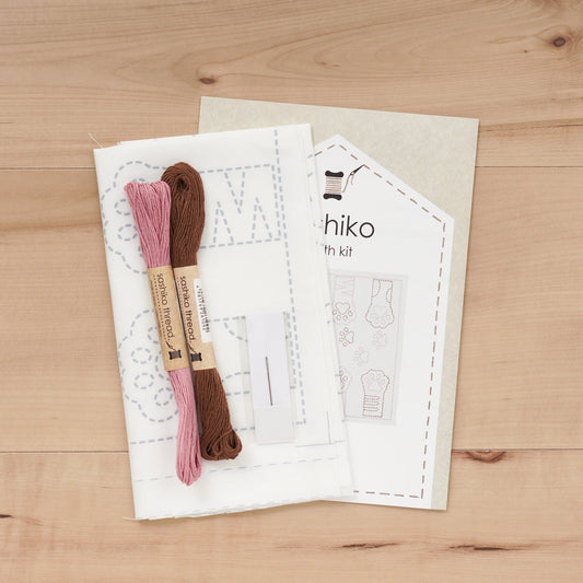 sashiko cloth kit from Japan