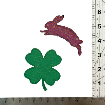 Iron-on Kantha Patches - Small
