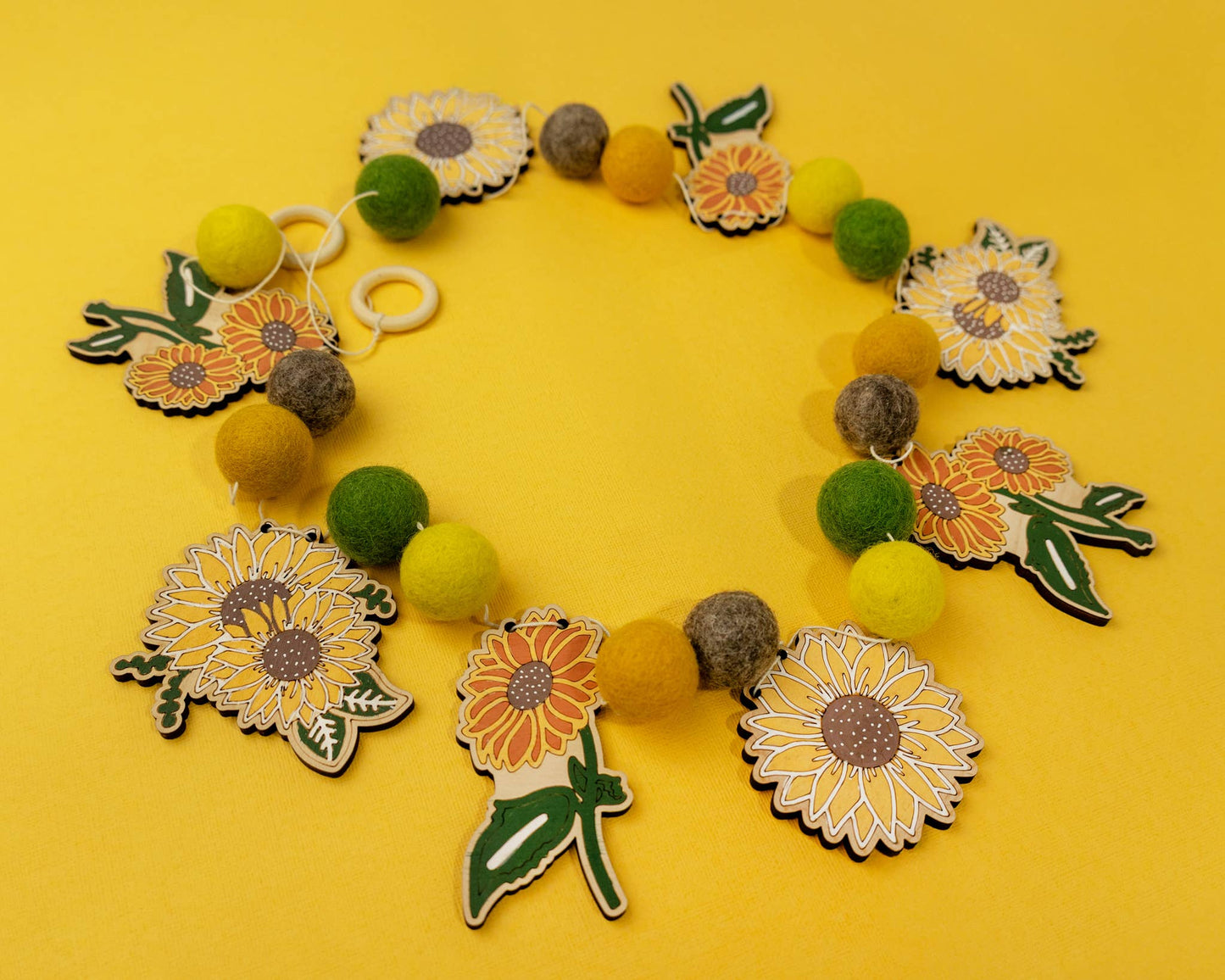 DIY Craft Kit - Sunflower Theme Garland