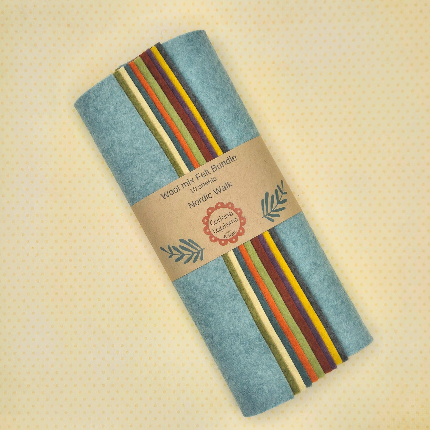 Felt Bundle of 10 Sheets - 10 themes