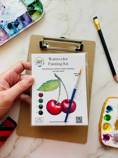 Cherry Watercolor Kit