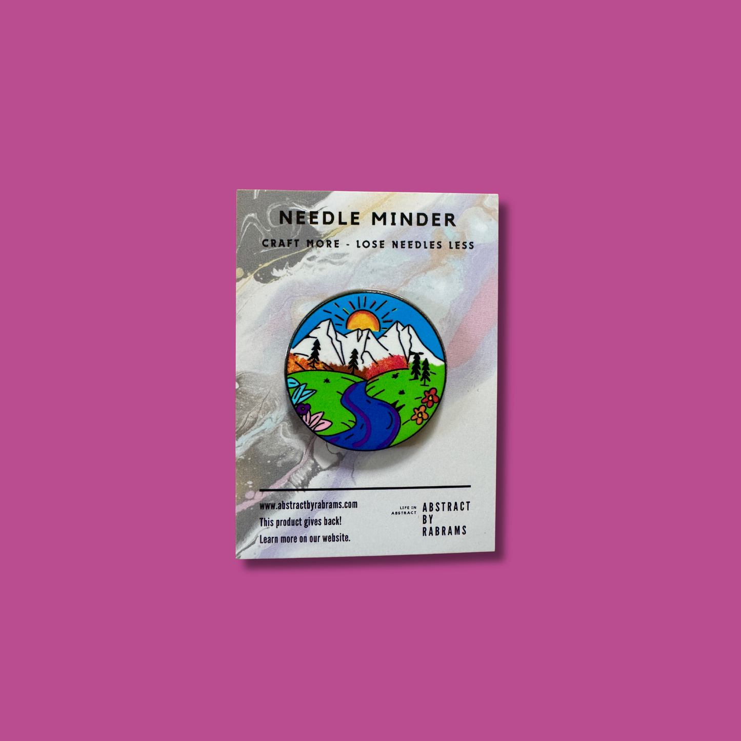 Rainbow Mountain Needle Minder