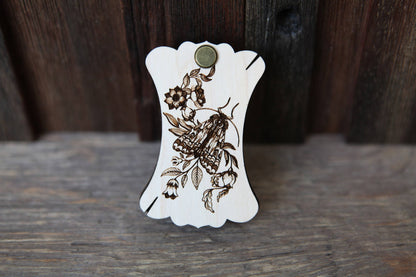 Moth Needle Minder for Sewing & Embroidery Crafts