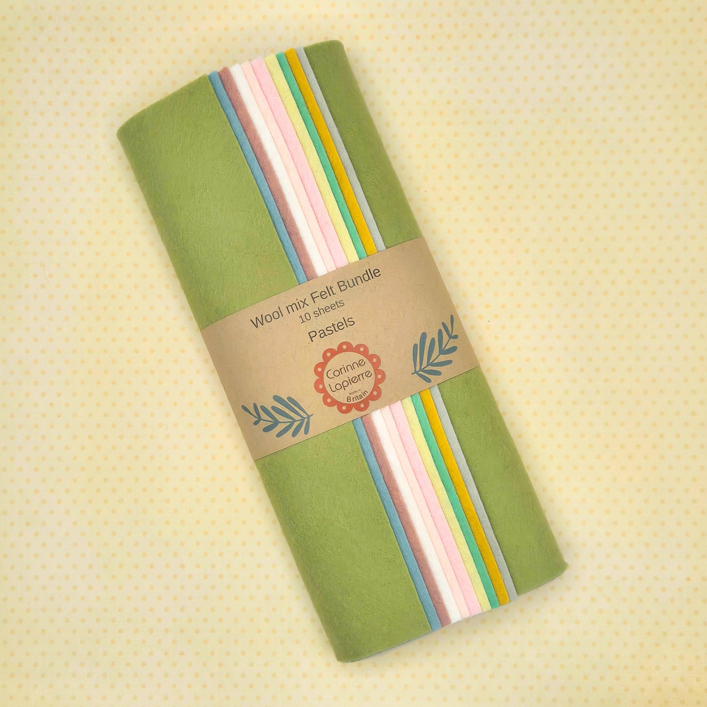 Felt Bundle of 10 Sheets - 10 themes