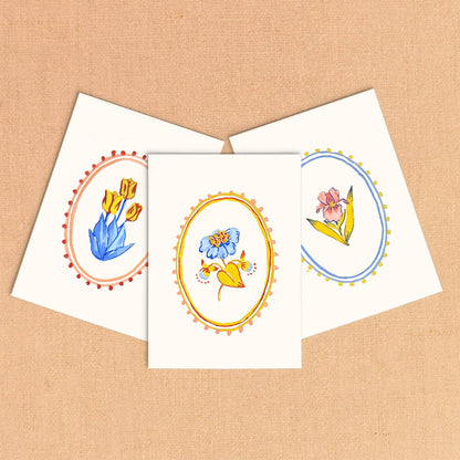 Antiquaria Mini Watercolor Kit: Folk Flowers