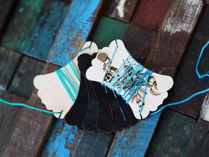 Moth Needle Minder for Sewing & Embroidery Crafts