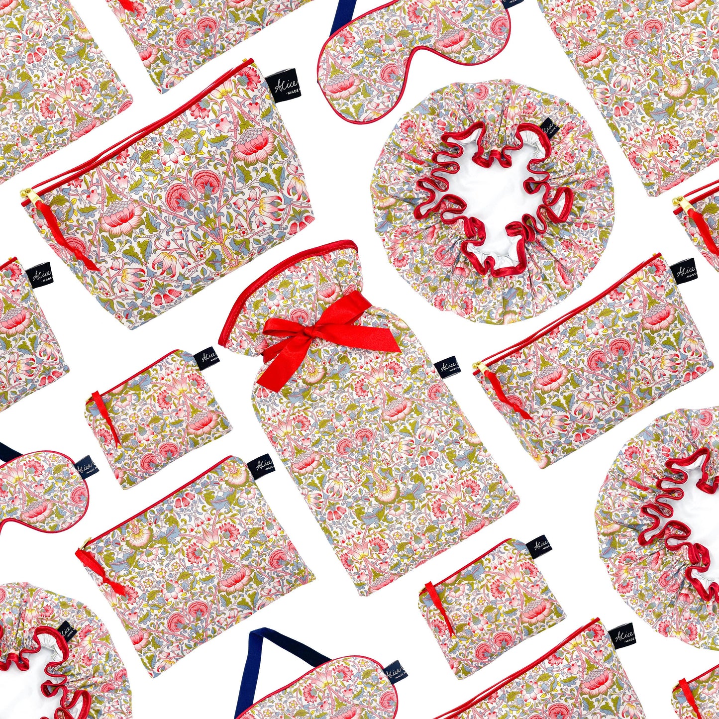 Liberty Cosmetic Bag Lodden Wild Cherry | Gifting