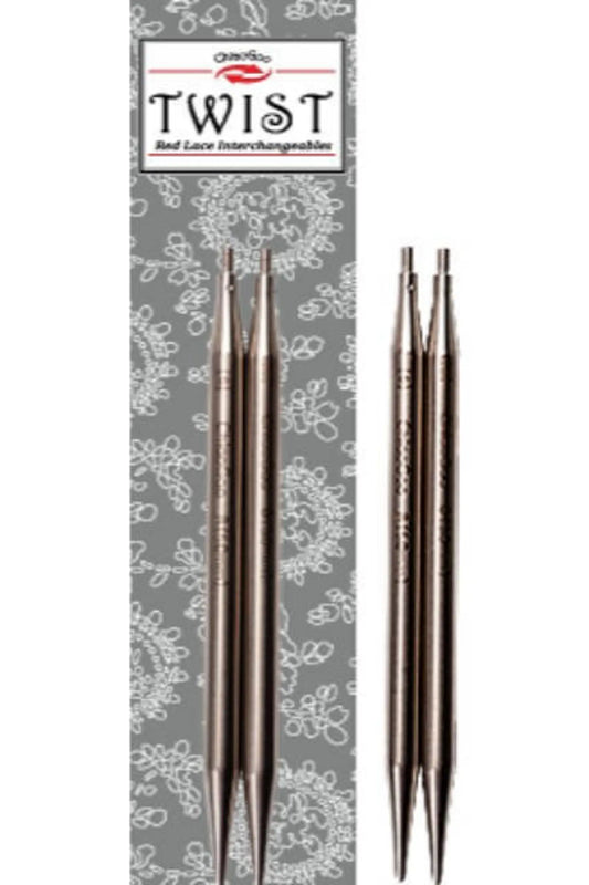 ChiaoGoo TWIST Red Lace Interchangeable Tips 5"