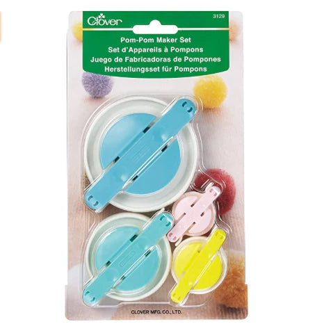 Clover Large Pom Pom Maker Set