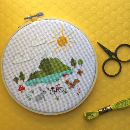Great Outdoors Counted Cross Stitch DIY KIT