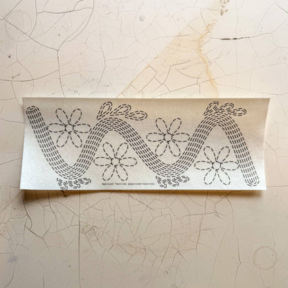 Daisies Mending + Embellishment Transfer