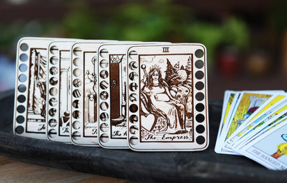 High Priestess Tarot Card  Floss Holder