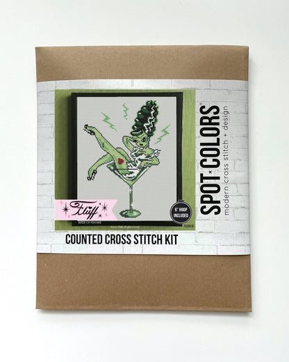 Bride of Frankie by Fluff Counted Cross Stitch Kit