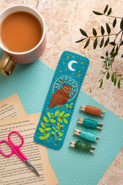 Owl Bookmark Felt Craft Kit | Beginner Craft Kit for Adults
