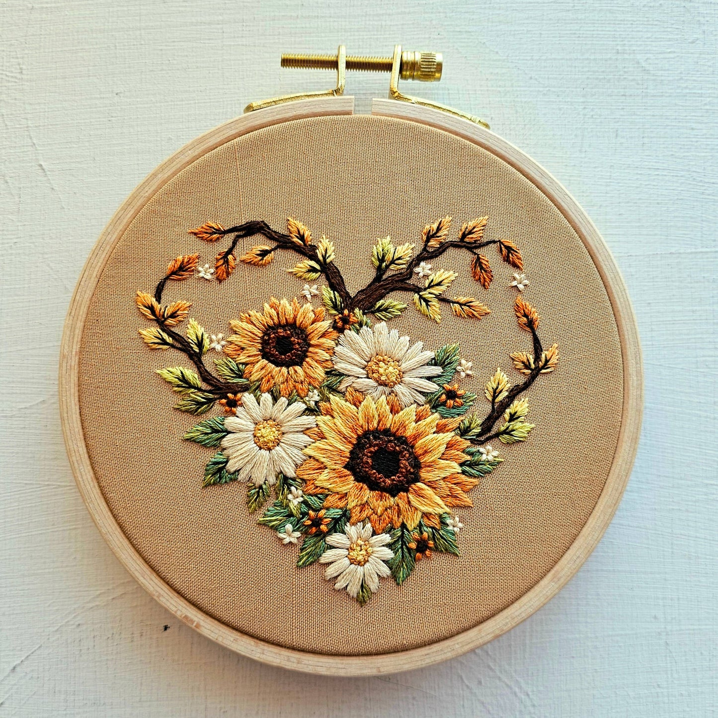 Fall in Love Embroidery Kit