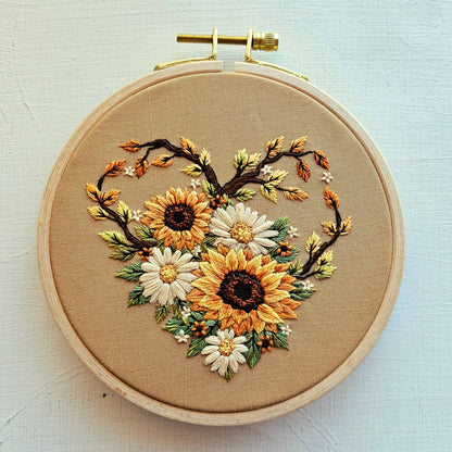Fall in Love Embroidery Kit