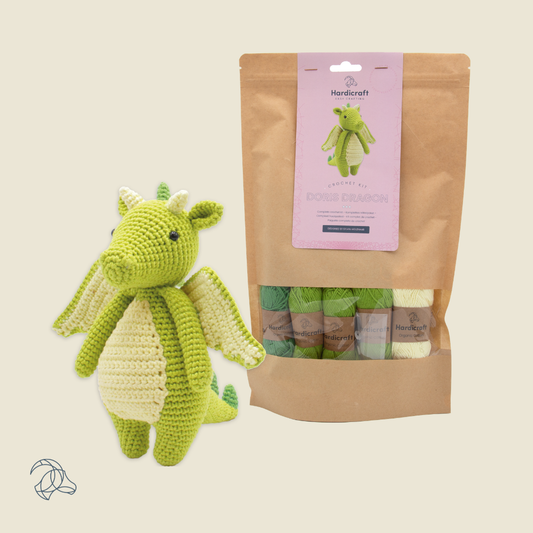 DIY Crochet Kit - Doris Dragon