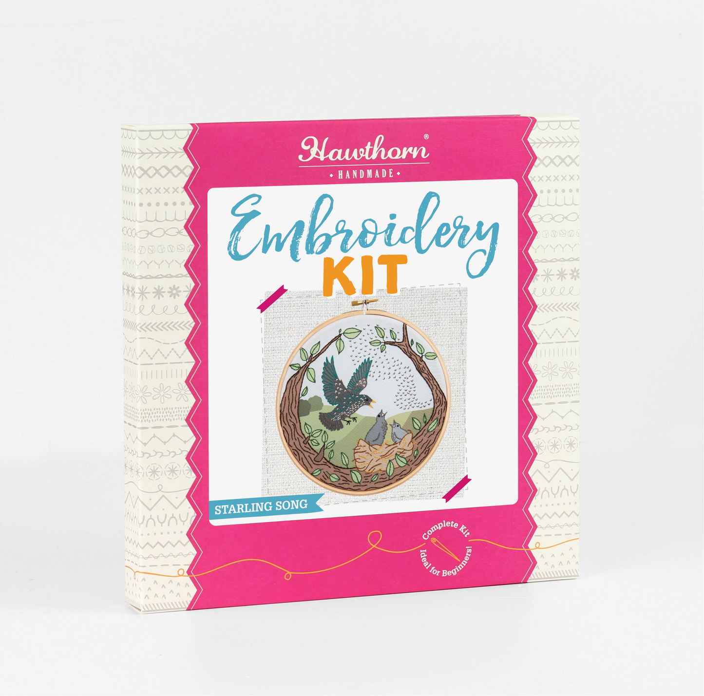 Starling Song Embroidery Kit | Beginner Craft Kit