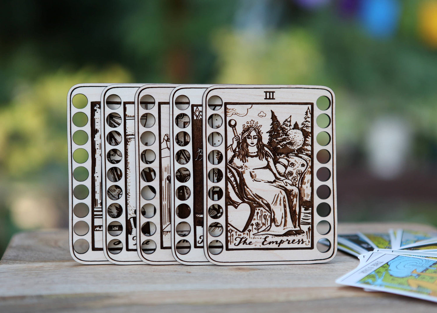 High Priestess Tarot Card  Floss Holder