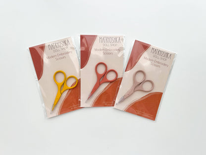 Small needlecraft scissors, tiny embroidery scissors