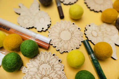 DIY Craft Kit - Sunflower Theme Garland