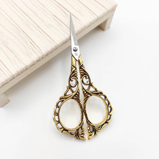 Ornate Pattern Vintage Style scissors