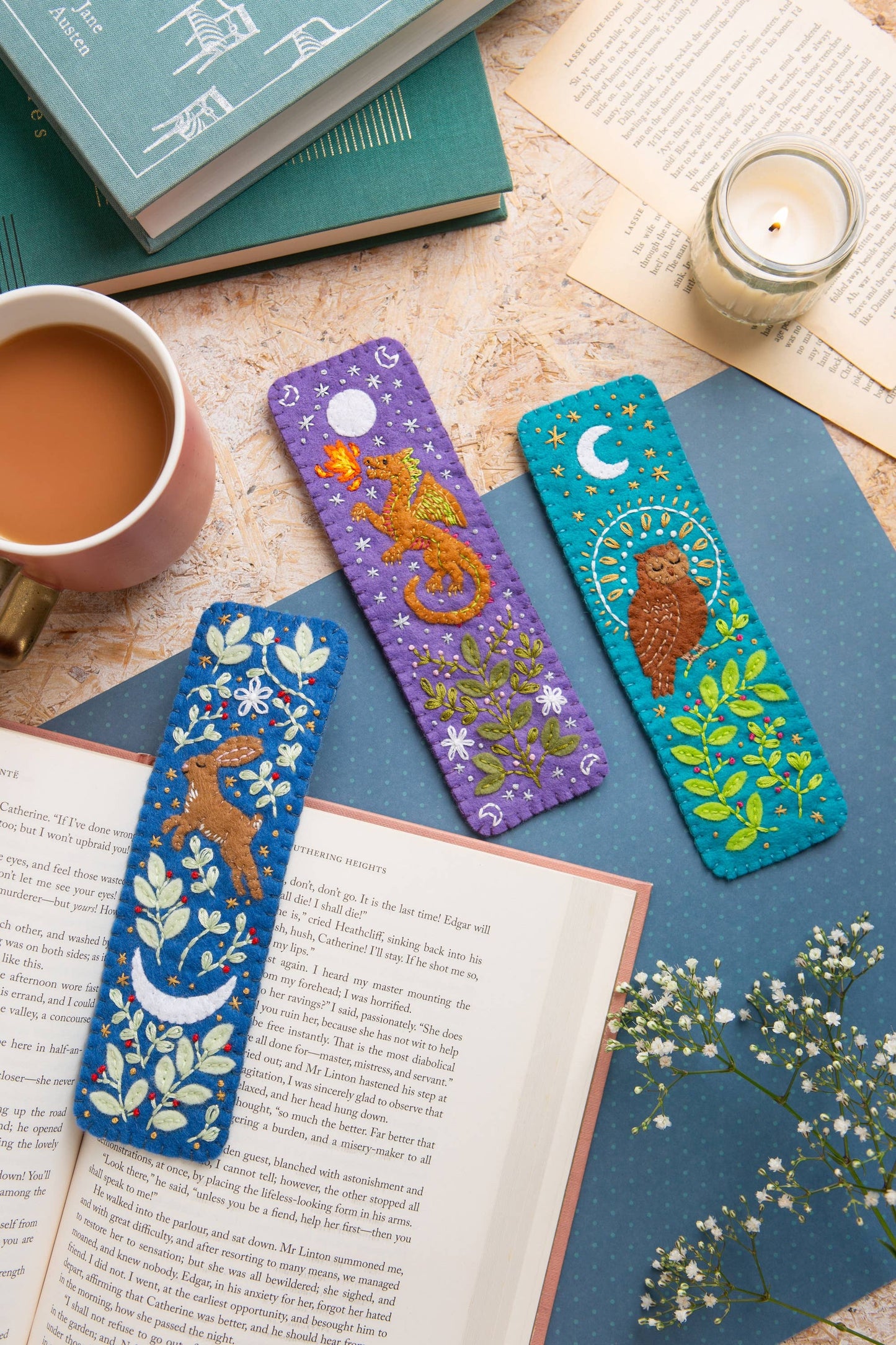 Owl Bookmark Felt Craft Kit | Beginner Craft Kit for Adults