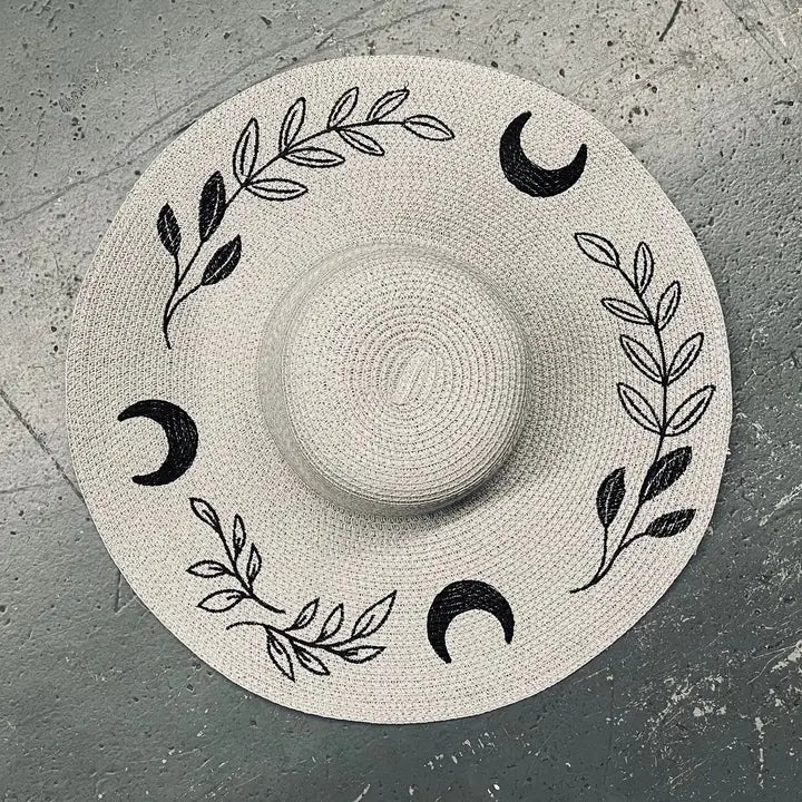 Floppy Sun Hat - XL Brim - Grey Fern Moon