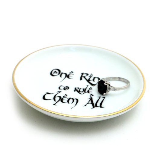 The Hobbit, LOTR, One ring to Rule Them All ring dish